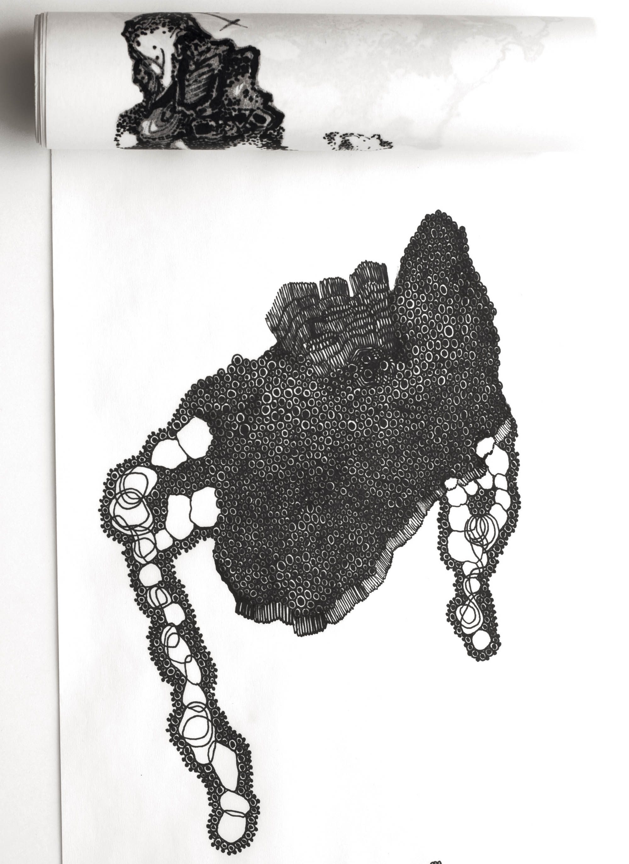 Zeitgenössisches Kunstwerk FAX von Viktoria Strecker, Ansicht 6