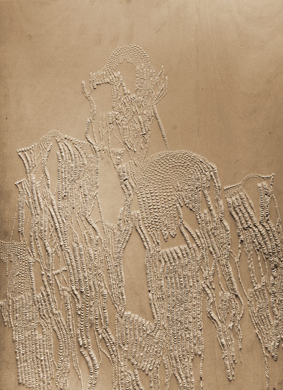Zeitgenössisches Kunstwerk GRATE von Viktoria Strecker